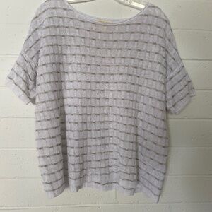 Eileen Fisher Organic Linen Top M